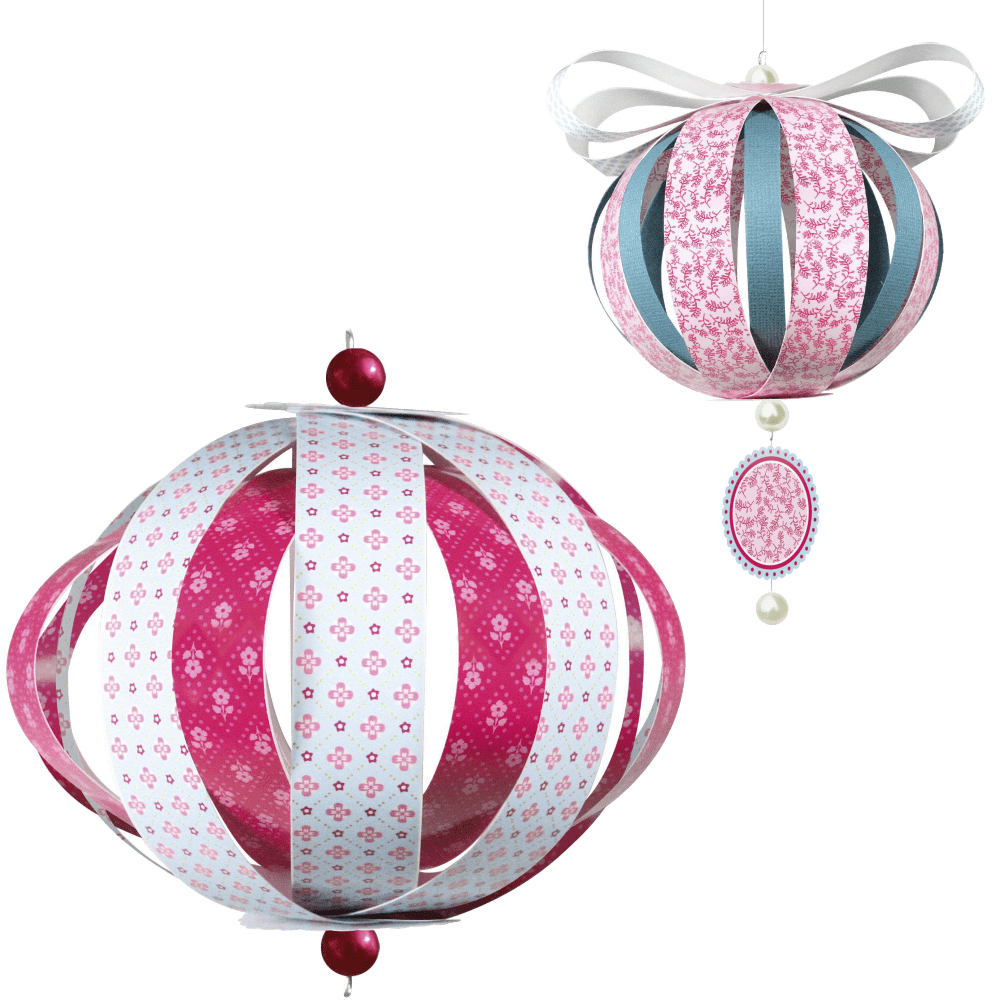 Paper Balls Designstreifen für Deko Papierkugeln - Inga