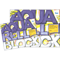 Aquarellblock Aquarellpapier 100% Zellstoff weiß säurefrei