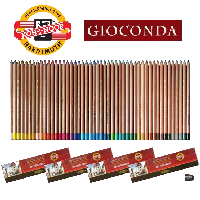 KOH-I-NOOR Gioconda 48 Pastellstifte Set + Anspitzer