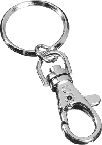 1528 10 Stück Schlüsselringe Ringe Spaltring 25mm Platin Verschluss Anhänger 