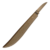 Ausputzer - Korbmacherwerkzeug, Messer mit 5cm Klinge im Hartholzheft