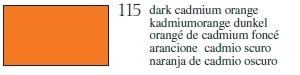 115 Kadmiumorange dunkel