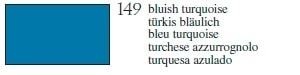 149 Türkis bläulich