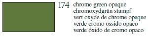 174 Chromoxydgrün stumpf