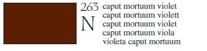 263 Caput Mortuum Violett