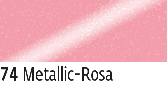 Acrylfarbe Metallic Rosa