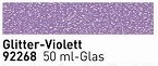 Stoffmalfarbe Glitter Violett 50ml