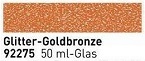 Stoffmalfarbe Glitter Goldbronze 50ml
