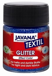 Javana TEXTIL Glitter Stoffmalfarbe
